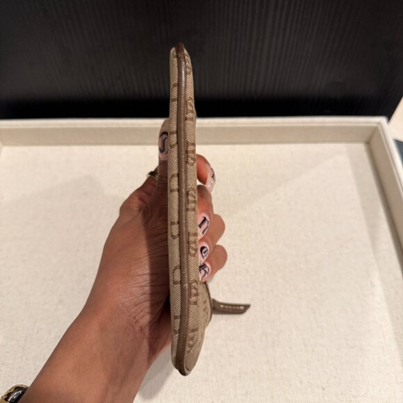 Dooney & Bourke Monogram Canvas Key Case - Picture 2 of 7